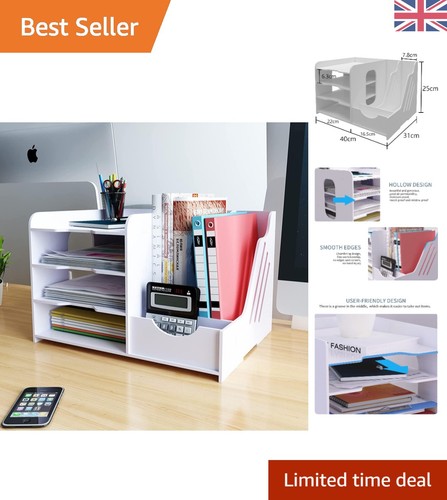 Tier office white letter - 4-tier,