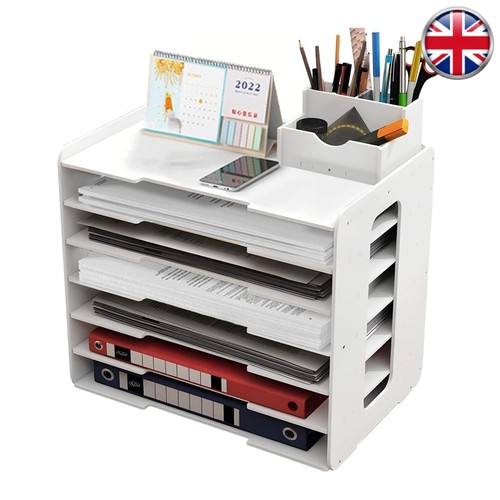 Tier desk organizer - organizer, paper