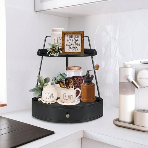Tier corner bathroom counter - 2,