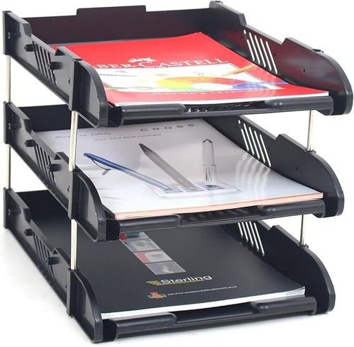 Tier paper tray stackable - tray,