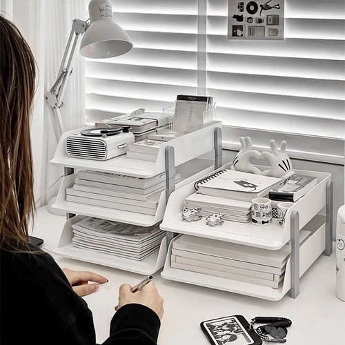 Multilayer desk organizer - multilayer,