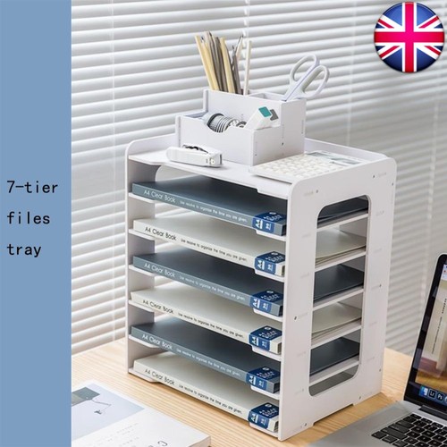 Tier desk organizer paper - 7,