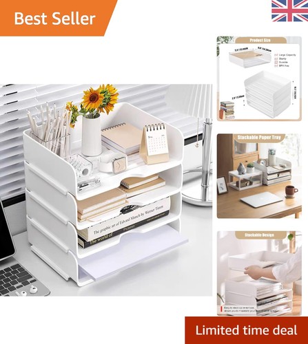 Desk organiser and - desk,