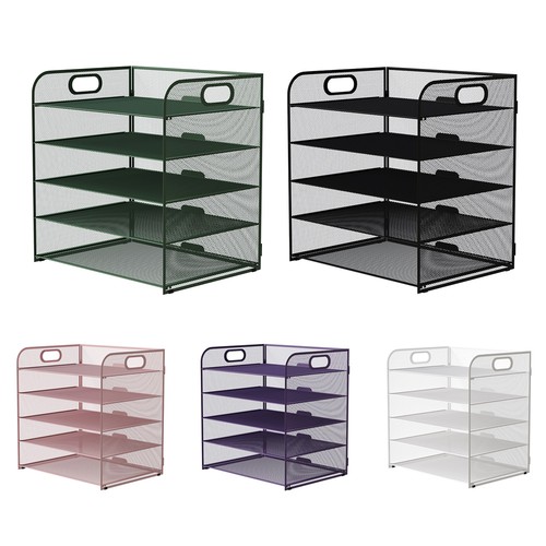 Metal mesh desk organiser - desk,