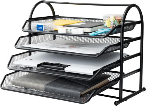 Tier mesh letter tray - letter, tray,office