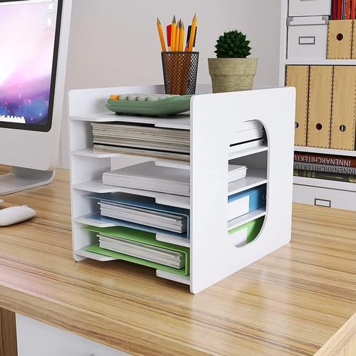 Tier office paper organizer - 5-tier,