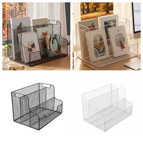 Mesh desk organiser tier - organiser, 5-tier