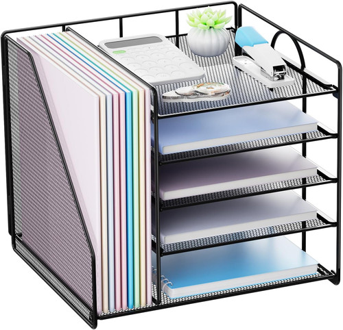 Desk organiser with file - organiser,
