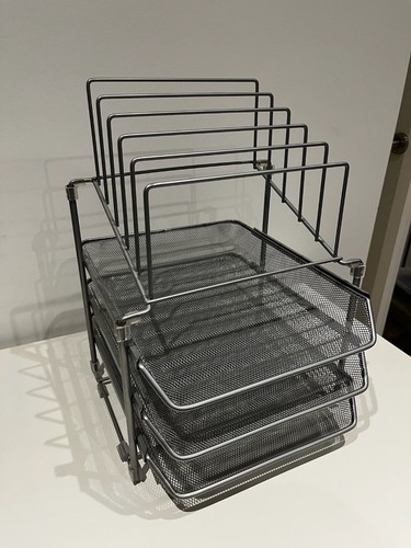Metal mesh desk organizer - mesh,