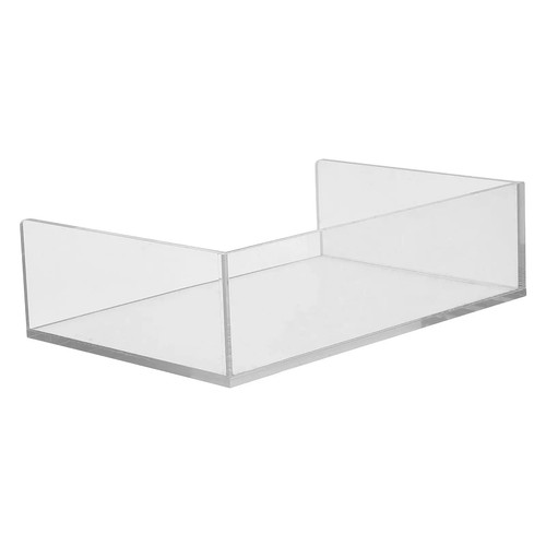 Clear acrylic desk file - clear,